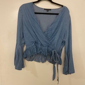Jean blouse